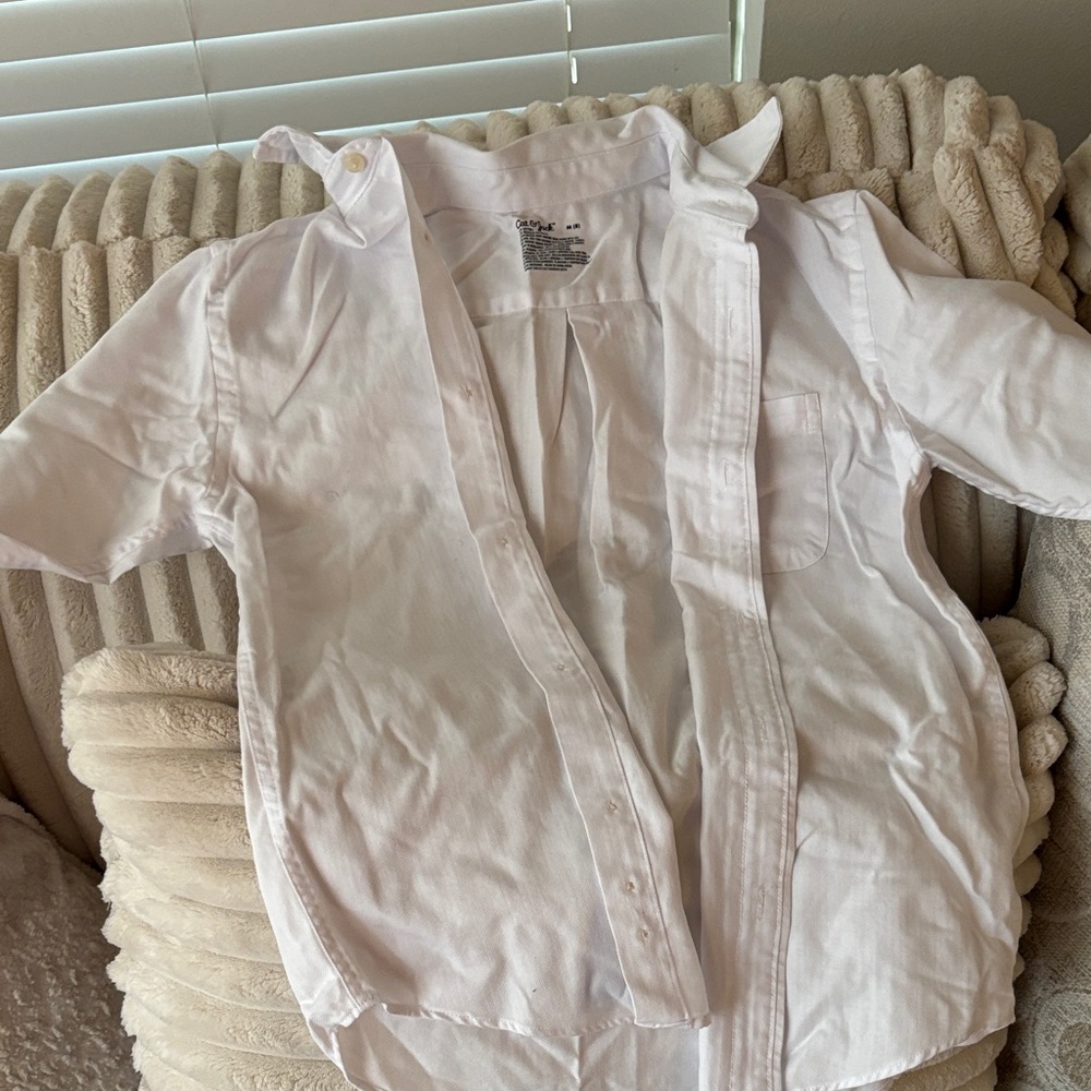 Cat & Jack White Kids Formal Shirt